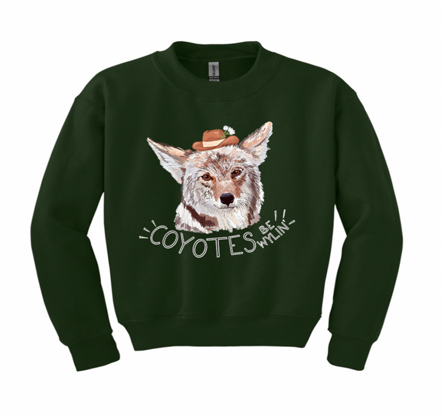 Kids Coyote Crewneck